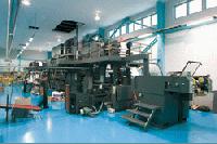 井上工場のA2輪転機